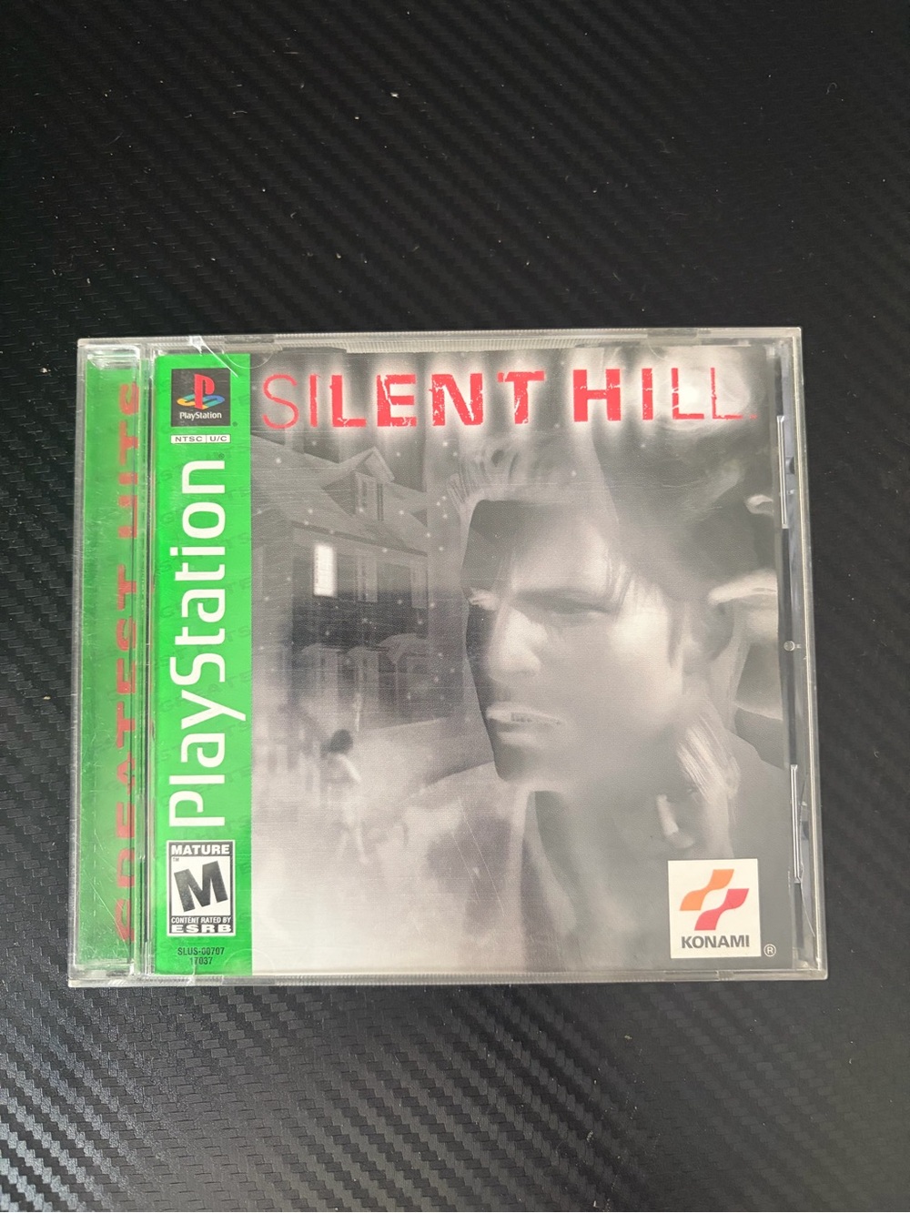 EMPTY CASE & MANUAL w/ REG CARD Silent Hill PlayStation 1 PS1 - NO GAME DISC